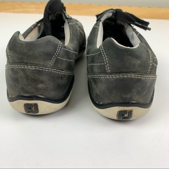 FOOTJOY LoPro 97261 Spike-less Golf Shoes Low Top Black Leather size 7 - Picture 4 of 8